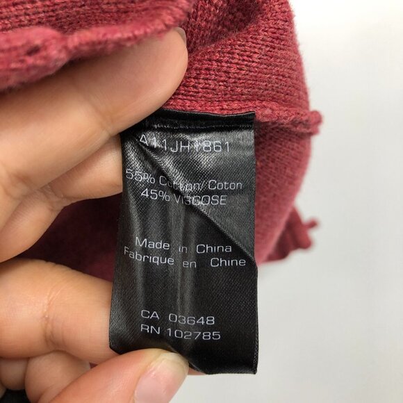 Sandra Angelozzi Berry Pink Coral Bow Blazer Cardigan size ~L - Picture 6 of 15